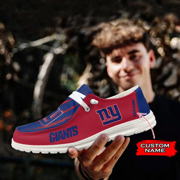 Tubopro New York Giants Hey Dude Shoes For Men And Women - Image 6