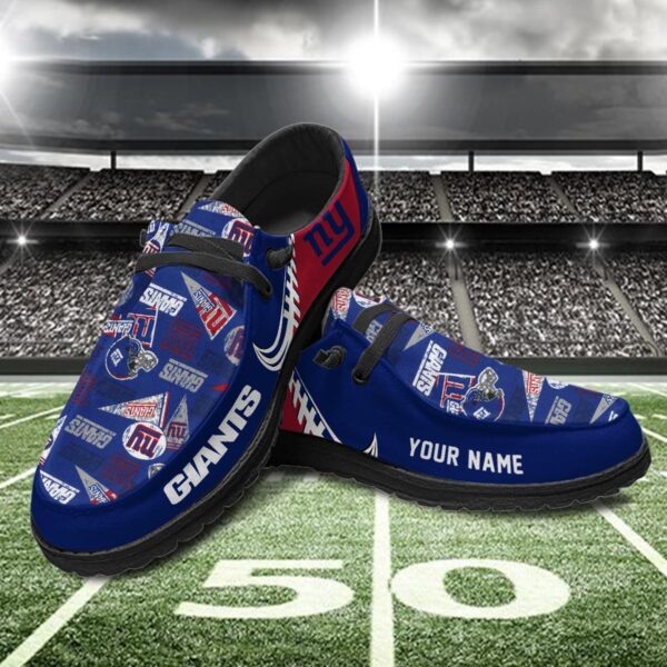 Tubopro New York Giants Hey Dude Shoes For Men And Women - Image 2