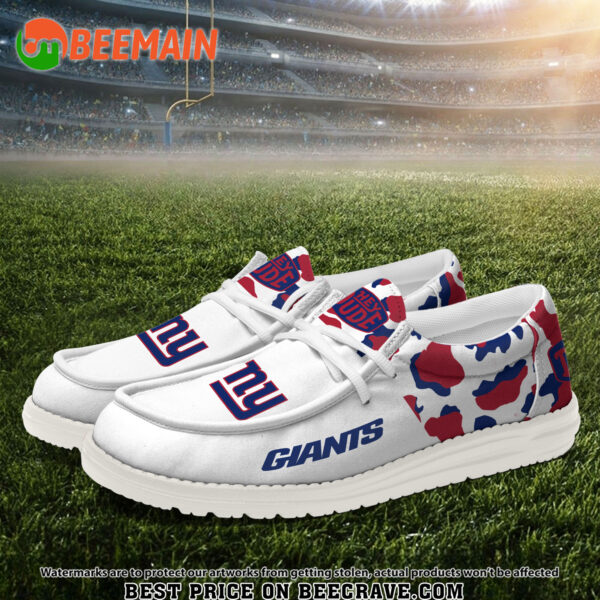 Tubopro New York Giants Hey Dude Shoes For Men And Women - Image 2