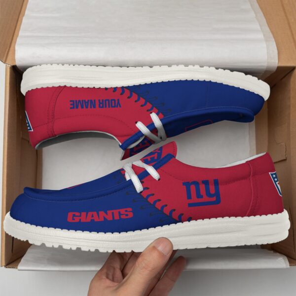 Tubopro New York Giants Hey Dude Shoes For Men And Women - Image 3