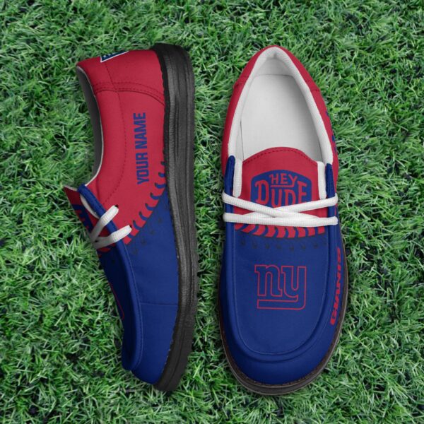 Tubopro New York Giants Hey Dude Shoes For Men And Women - Image 2
