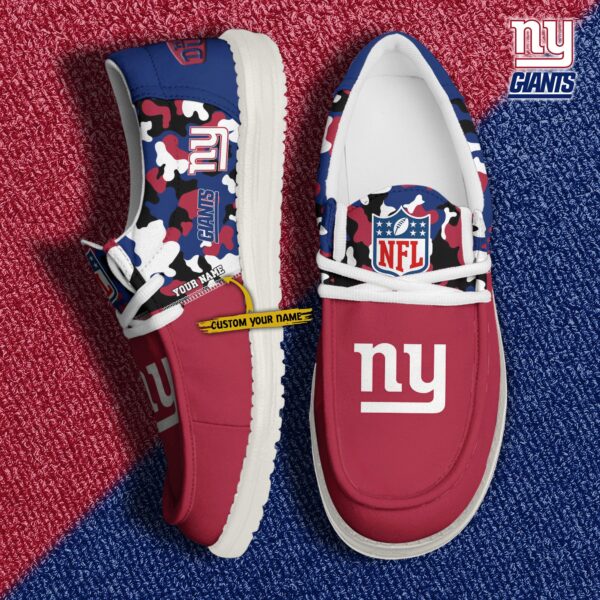 Tubopro New York Giants Hey Dude Shoes For Men And Women - Image 2