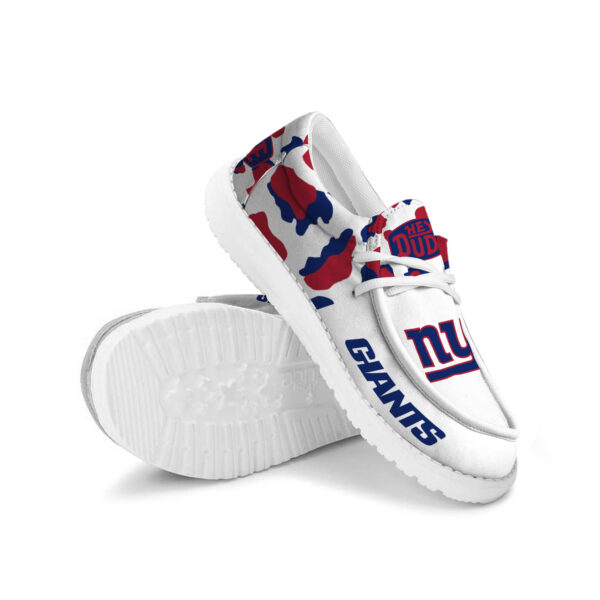 Tubopro New York Giants Hey Dude Shoes For Men And Women - Image 4