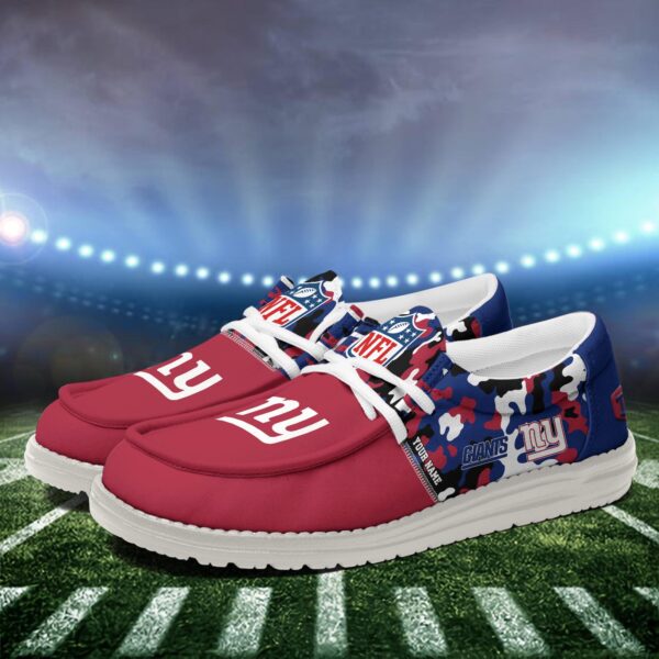 Tubopro New York Giants Hey Dude Shoes For Men And Women - Image 4