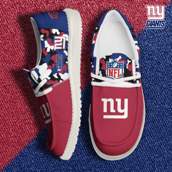 Tubopro New York Giants Hey Dude Shoes For Men And Women