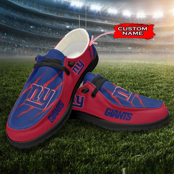 Tubopro New York Giants Hey Dude Shoes For Men And Women