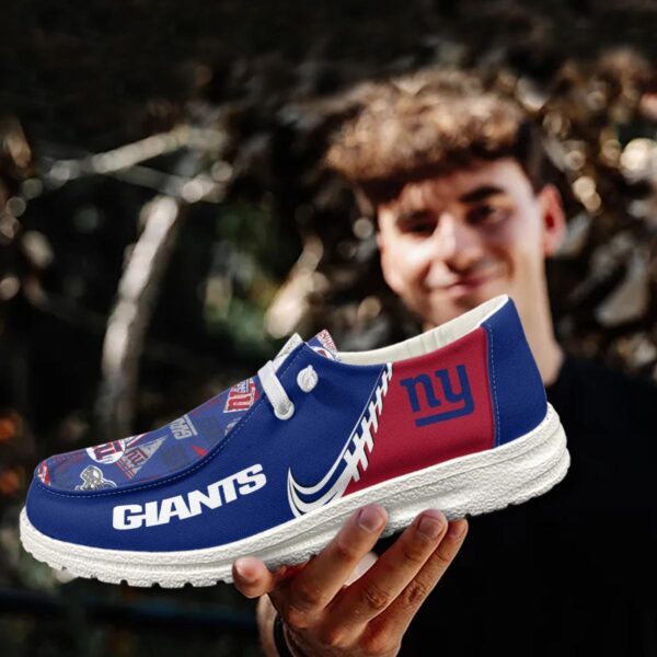 Tubopro New York Giants Hey Dude Shoes For Men And Women - Image 3