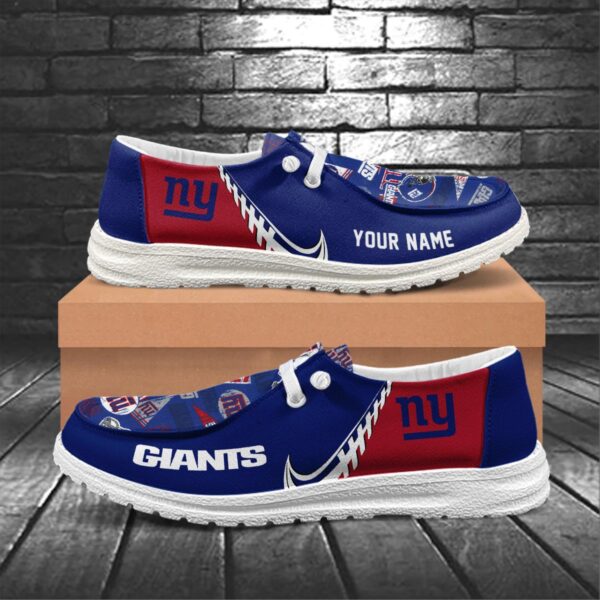 Tubopro New York Giants Hey Dude Shoes For Men And Women - Image 5