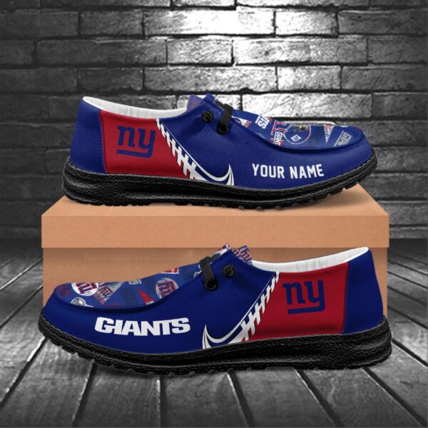 Tubopro New York Giants Hey Dude Shoes For Men And Women - Image 6