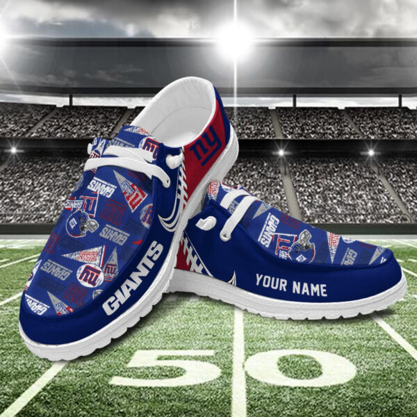 Tubopro New York Giants Hey Dude Shoes For Men And Women