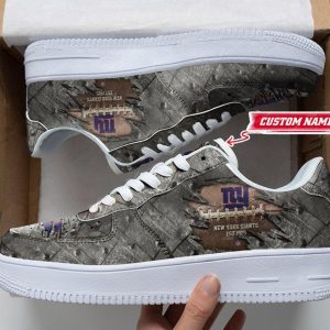 Tubopro New York Giants NFL Air Low-Top Sneakers Shoes For Men And Women