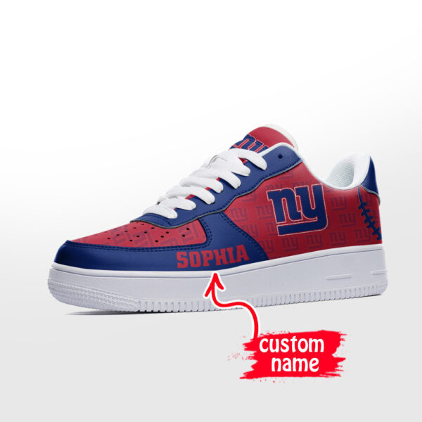 Tubopro New York Giants NFL Air Low-Top Sneakers Shoes For Men And Women - Image 2