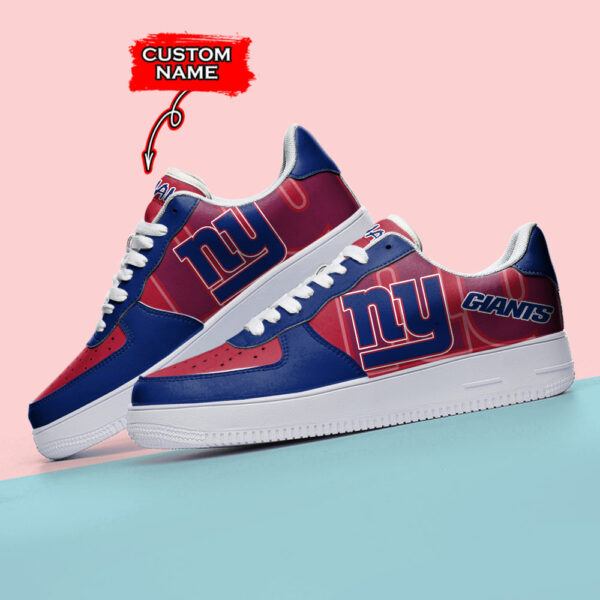 Tubopro New York Giants NFL Air Low-Top Sneakers Shoes For Men And Women - Image 3