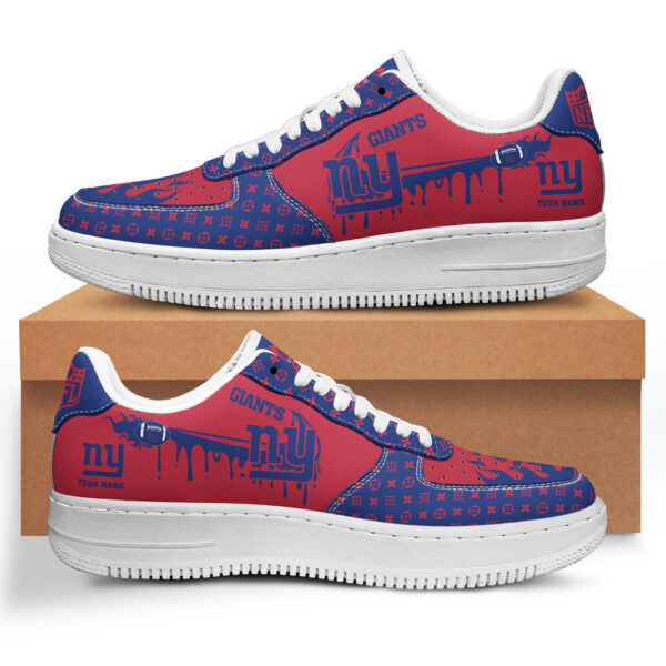 Tubopro New York Giants NFL Air Low-Top Sneakers Shoes For Men And Women