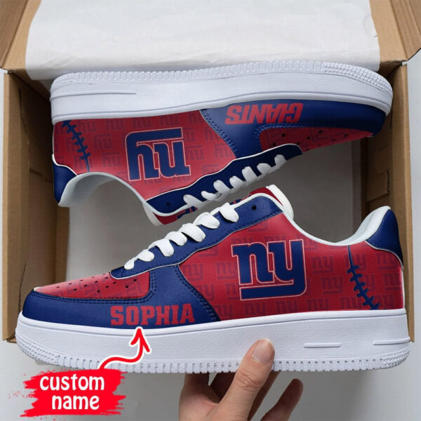 Tubopro New York Giants NFL Air Low-Top Sneakers Shoes For Men And Women
