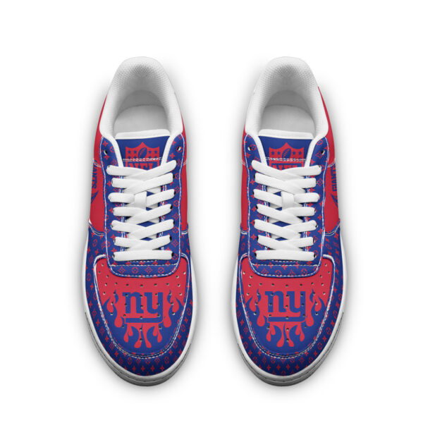 Tubopro New York Giants NFL Air Low-Top Sneakers Shoes For Men And Women - Image 2