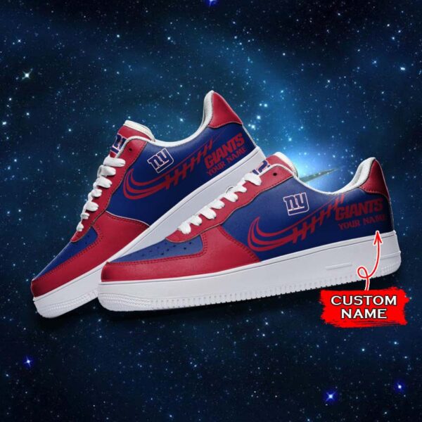 Tubopro New York Giants NFL Air Low-Top Sneakers Shoes For Men And Women - Image 3
