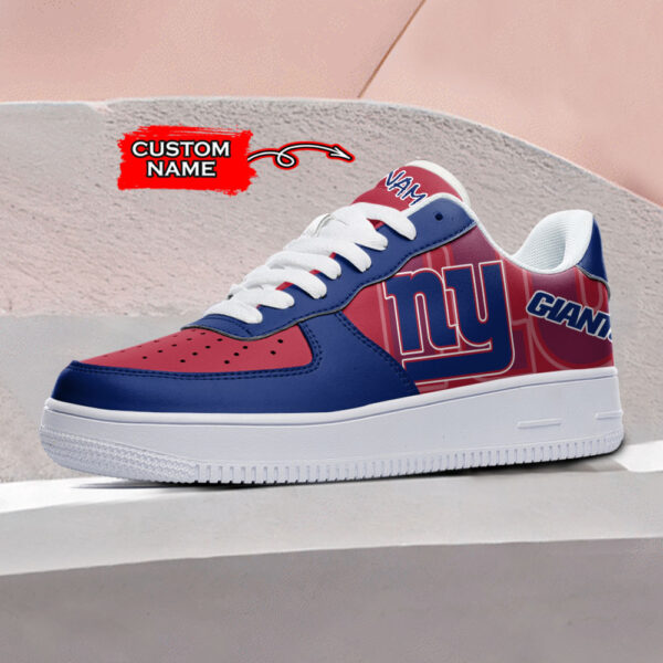 Tubopro New York Giants NFL Air Low-Top Sneakers Shoes For Men And Women - Image 2