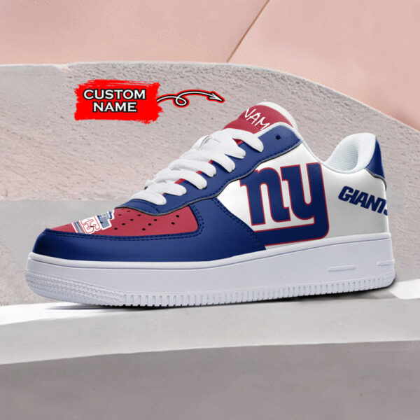 Tubopro New York Giants NFL Air Low-Top Sneakers Shoes For Men And Women - Image 2