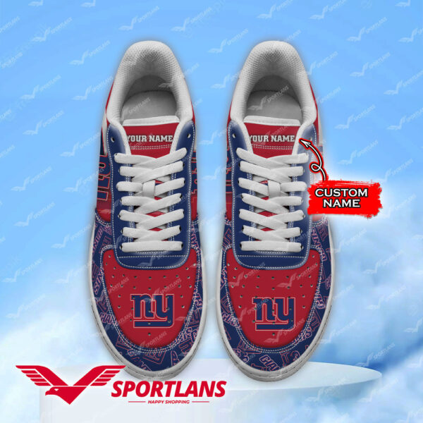 Tubopro New York Giants NFL Air Low-Top Sneakers Shoes For Men And Women - Image 2