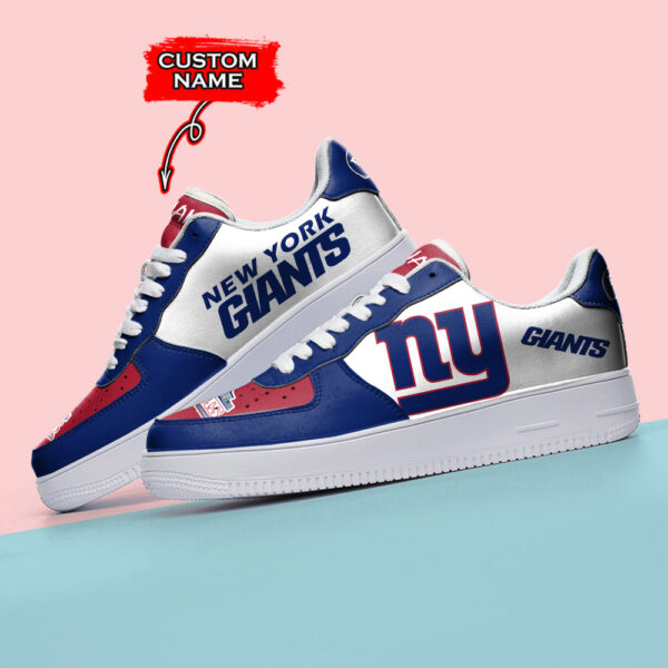 Tubopro New York Giants NFL Air Low-Top Sneakers Shoes For Men And Women - Image 3