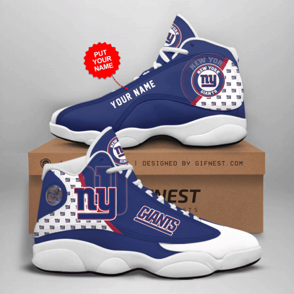 Tubopro New York Giants NFL AJ13 Sneakers Shoes For Men And Women