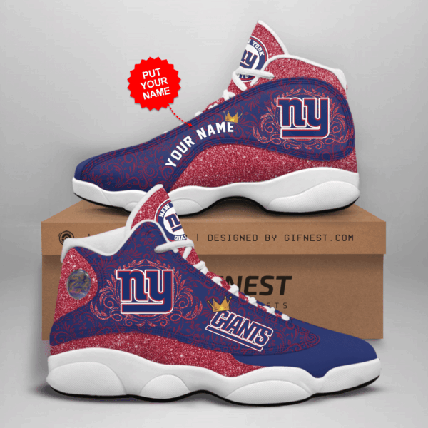 Tubopro New York Giants NFL AJ13 Sneakers Shoes For Men And Women