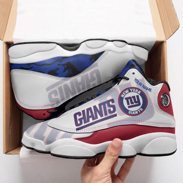 Tubopro New York Giants NFL AJ13 Sneakers Shoes For Men And Women - Image 2