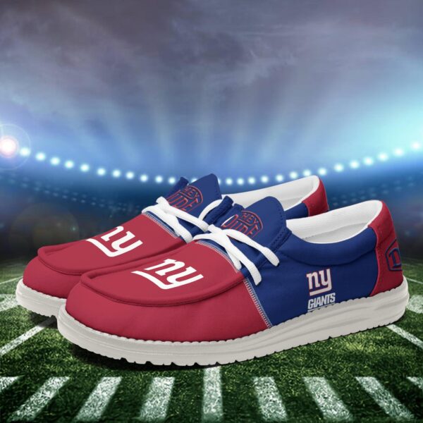 Tubopro New York Giants Personalized Hey Dude Shoes For Men And Women - Image 4