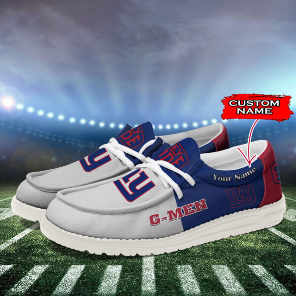 Tubopro New York Giants Personalized Hey Dude Shoes For Men And Women - Image 3