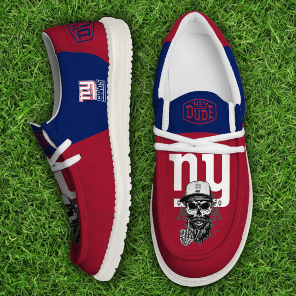 Tubopro New York Giants Personalized Hey Dude Shoes For Men And Women