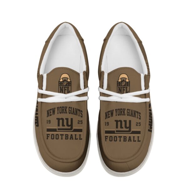 Tubopro New York Giants Personalized Hey Dude Shoes For Men And Women - Image 4
