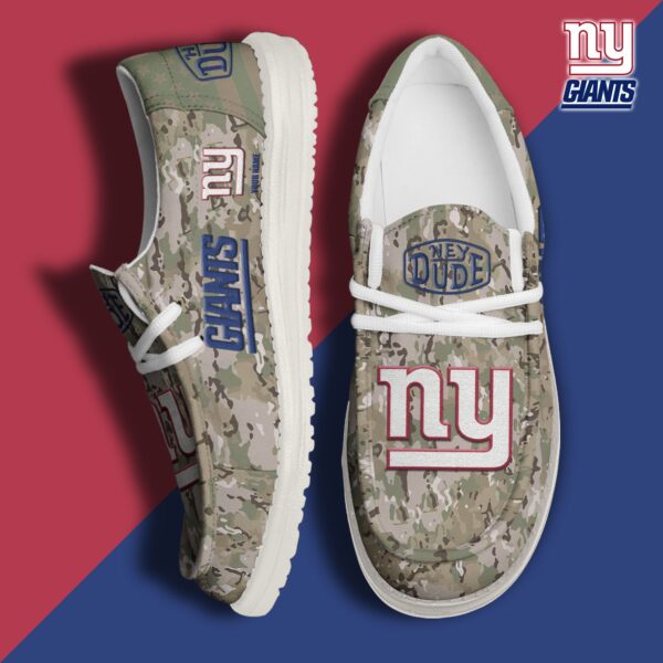 Tubopro New York Giants Personalized Hey Dude Shoes For Men And Women