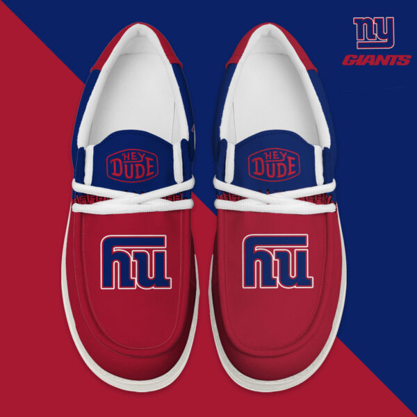 Tubopro New York Giants Personalized Hey Dude Shoes For Men And Women - Image 4