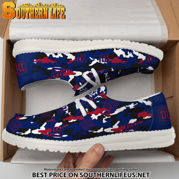 Tubopro New York Giants Personalized Hey Dude Shoes For Men And Women - Image 4
