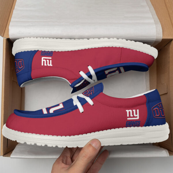 Tubopro New York Giants Personalized Hey Dude Shoes For Men And Women - Image 2