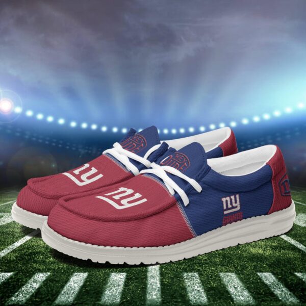 Tubopro New York Giants Personalized Hey Dude Shoes For Men And Women - Image 3