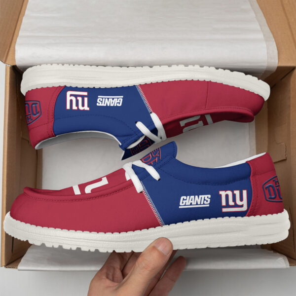 Tubopro New York Giants Personalized Hey Dude Shoes For Men And Women - Image 3