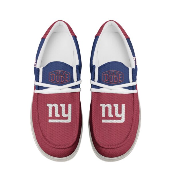 Tubopro New York Giants Personalized Hey Dude Shoes For Men And Women - Image 4