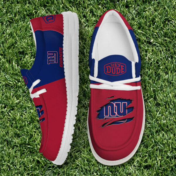 Tubopro New York Giants Personalized Hey Dude Shoes For Men And Women
