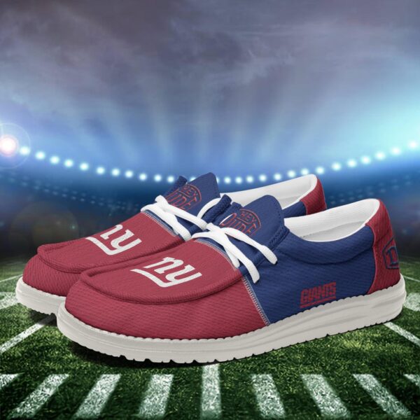 Tubopro New York Giants Personalized Hey Dude Shoes For Men And Women - Image 3