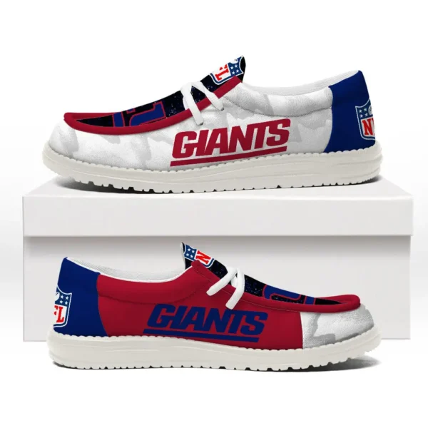 Tubopro New York Giants Personalized Hey Dude Shoes For Men And Women - Image 2