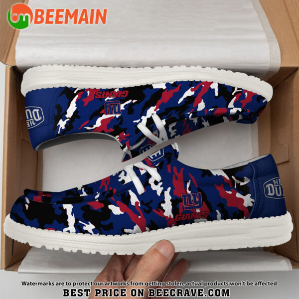 Tubopro New York Giants Personalized Hey Dude Shoes For Men And Women - Image 4