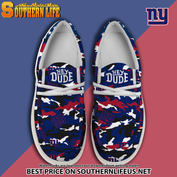 Tubopro New York Giants Personalized Hey Dude Shoes For Men And Women