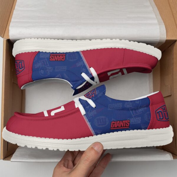 Tubopro New York Giants Personalized Hey Dude Shoes For Men And Women - Image 2