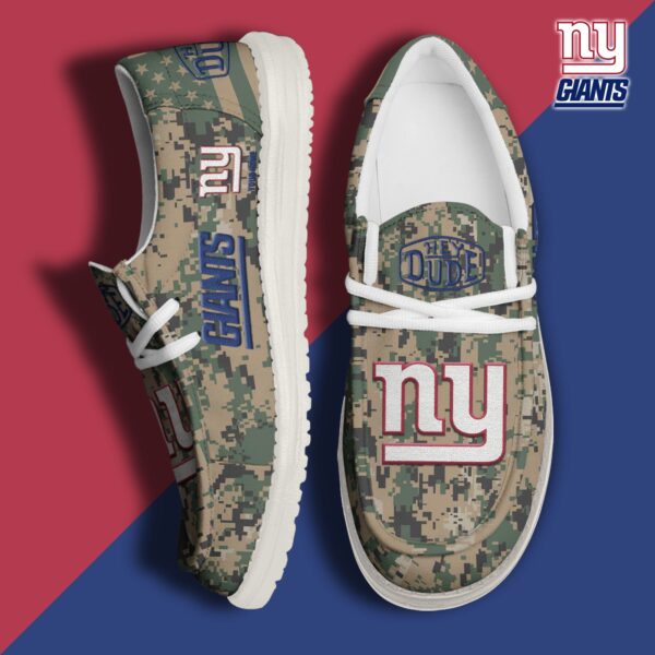 Tubopro New York Giants Personalized Hey Dude Shoes For Men And Women