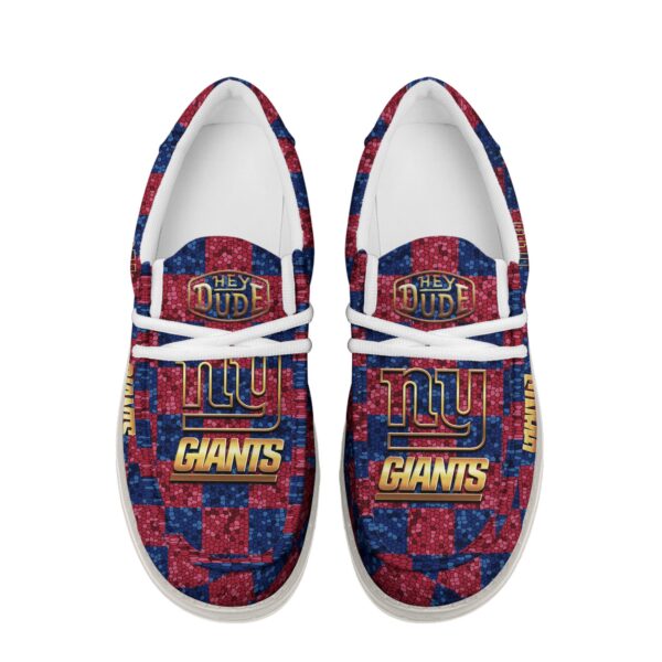 Tubopro New York Giants Personalized Hey Dude Shoes For Men And Women - Image 4
