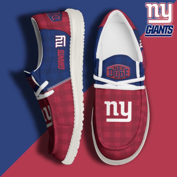 Tubopro New York Giants Personalized Hey Dude Shoes For Men And Women
