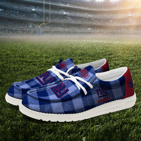 Tubopro New York Giants Personalized Hey Dude Shoes For Men And Women - Image 3