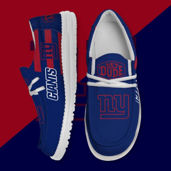 Tubopro New York Giants Personalized Hey Dude Shoes For Men And Women